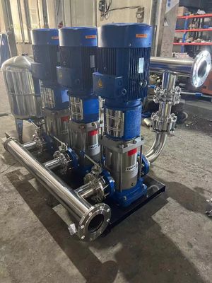 Good price Materielle Pumpe der Frequenzzusatzwasserpumpe Wasserversorgungsanlagewasserversorgungsanlage 1standby 1start .SS304 mit piplien und Druckbehälter Online