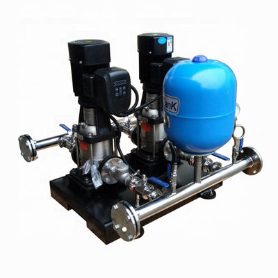 Materielle Pumpe der Frequenzzusatzwasserpumpe Wasserversorgungsanlagewasserversorgungsanlage .SS304 mit piplien und Druckbehälter