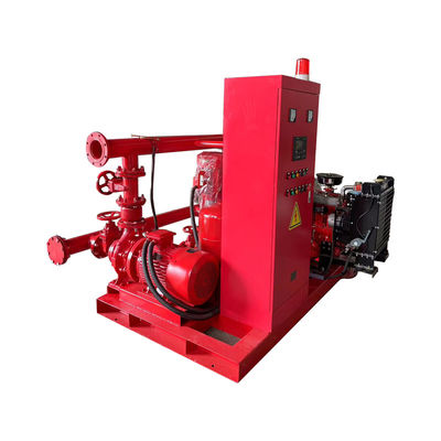 Good price Niedriger Lärm Notfallfeuerwasserpumpe System mit hoher Geschwindigkeit und hohem Druck Online