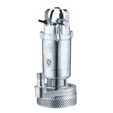Edelstahl-versenkbarer Wasser-Pumpengebrauch QDX 1.5HP auf Trinkwasser