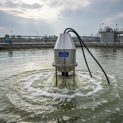 Guter Preis 0,75 bis 55 KW Leistung Unterwasserbelüfter 3 Phasen Geeignet für kontinuierliche Belüftung in Belüftungsteichen und biologischer Behandlung Online