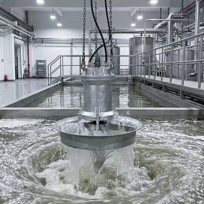 Guter Preis Elektrisch angetriebener Tauchmischer mit einer Nennleistung von 0,85 bis 22 Kilowatt, geeignet für die Abwasserbehandlung und chemische Mischvorgänge Online