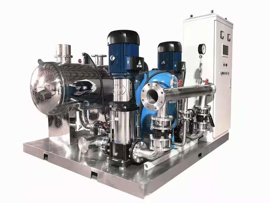 Materielle Pumpe der Frequenzzusatzwasserpumpe Wasserversorgungsanlagewasserversorgungsanlage 1standby 1start .SS304 mit piplien und Druckbehälter