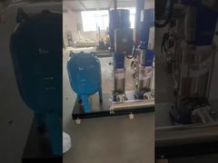 Edelstahl-Manifold-Wasser-Booster-Pumpe Set mit Rohrleitung und Druckbehälter